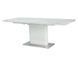 Стол Обеденный CARTIER CERAMIC Signal 160(210)x90 Белый с Эффектом Мрамора
