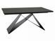Стіл Обідній WESTIN CERAMIC Signal OSSIDO BRUNO 160(240)X90 Коричневий Мат / Чорний Мат