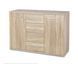 Комод LIMA KM-4&nbsp;Halmar 116x40 Дуб Сонома фотография