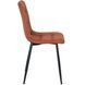 Стул бархатный MEBEL ELITE PERU Velvet, Рыжий