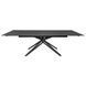 Стіл розкладний STAR BLACK MARBLE Concepto 160(240)x90 Чорний Мат
