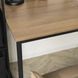 Письменный стол MEBEL ELITE ROSS 120 см Орех / черный