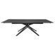 Стіл розкладний STAR BLACK MARBLE Concepto 160(240)x90 Чорний Мат