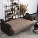 Диван MEBEL ELITE BLOOM 210 см Коричневый