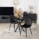 Стол MEBEL ELITE LAUREN 60X60 Черный
