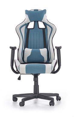 Комп'ютерне крісло CAYMAN Halmar Сірий/Бірюзовий фотографія