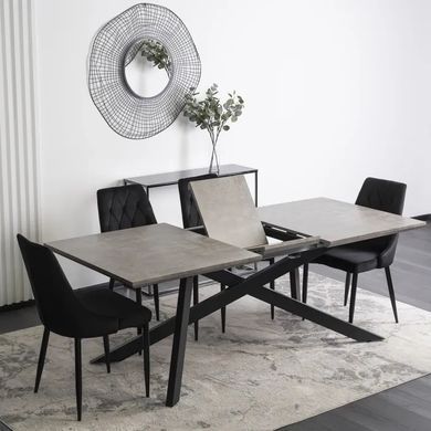 Стол раскладной MEBEL ELITE HAMILTON 160(200)х90 Серый бетон фотография