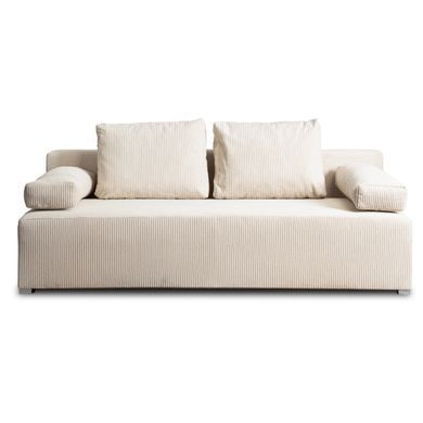 Диван MEBEL ELITE MARKO 195 см Беж фотографія