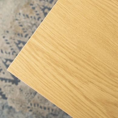 Письмовий стіл MEBEL ELITE ROSS 120 см Золотий дуб / Чорний фотографія