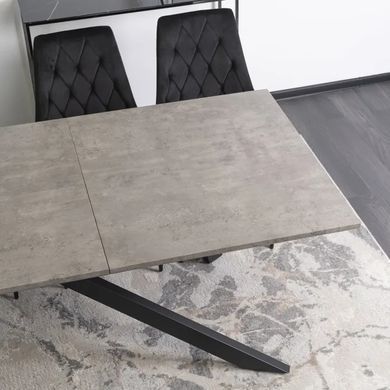 Стол раскладной MEBEL ELITE HAMILTON 160(200)х90 Серый бетон фотография