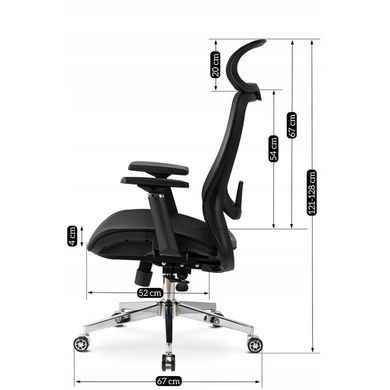 Стул офисный вращающийся MEBEL ELITE LITOS Черный фотография