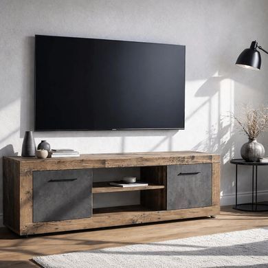 ТВ Тумба MEBEL ELITE BLAGO 140 Темний дуб фотографія