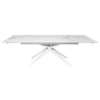Стіл розкладний STAR STATURARIO WHITE Concepto 160(240)x90 Білий Глянец фотографія