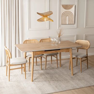 Стол раскладной MEBEL ELITE SAMER 120(160)х80 см Дуб фотография