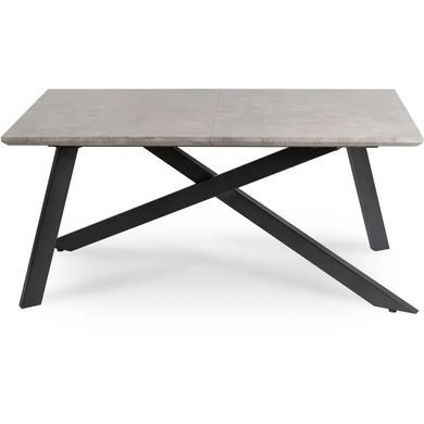 Стол раскладной MEBEL ELITE HAMILTON 160(200)х90 Серый бетон фотография