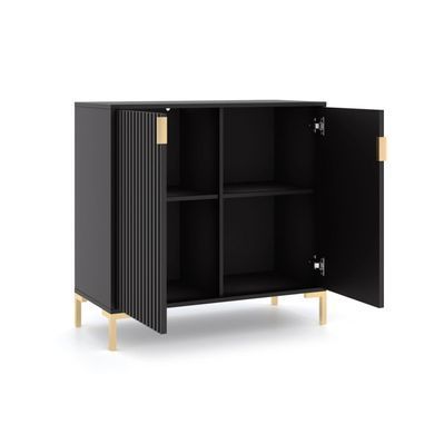 Комод MEBEL ELITE TORELLO 88 Черный фотография