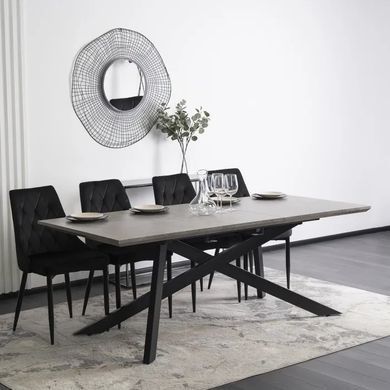 Стол раскладной MEBEL ELITE HAMILTON 160(200)х90 Серый бетон фотография