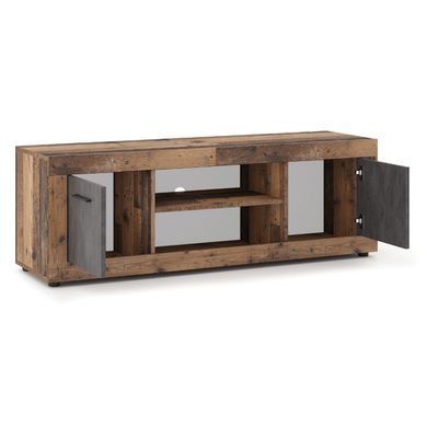 ТВ Тумба MEBEL ELITE BLAGO 140 Темний дуб фотографія