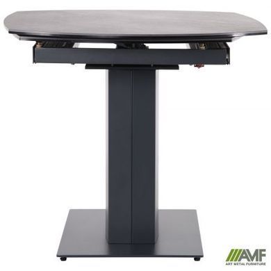 Стол раскладной Billy anthracite AMF 120(180)X90 сeramics Calacatta nero фотография