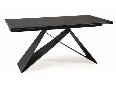 Стол Обеденный WESTIN CERAMIC Signal 160(240)X90 SAHARA NOIR / Черный фотография
