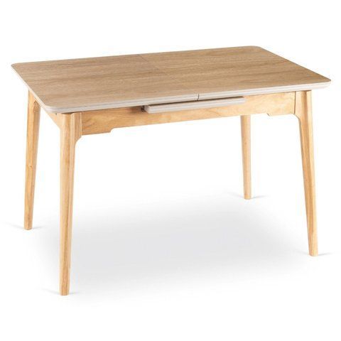 Стіл розкладний MEBEL ELITE SAMER 120(160)х80 см Дуб фотографія