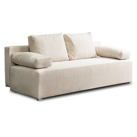 Диван MEBEL ELITE MARKO 195 см Беж фотографія