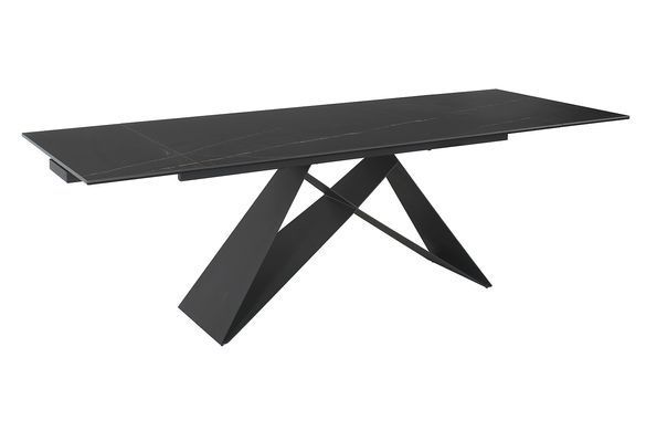 Стол Обеденный WESTIN CERAMIC Signal 160(240)X90 SAHARA NOIR / Черный фотография