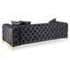 Диван MEBEL ELITE SORRENTO 3SЧорний