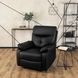Масажне крісло MEBEL ELITE INTER екошкіра Чорний