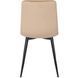 Стул бархатный MEBEL ELITE PERU Velvet, Бежевый