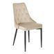 Стул бархатный MEBEL ELITE CORK Velvet Экрю фотография