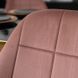 Стілець оксамитовий MEBEL ELITE IRYS Velvet Рожевий/золото
