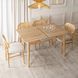 Стол раскладной MEBEL ELITE SAMER 120(160)х80 см Дуб