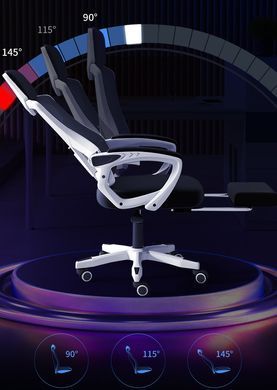 Комп'ютерне крісло S-208 Intarsio Чорний фотографія