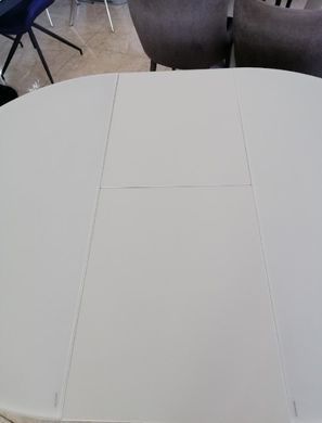 Стіл розкладний TML-651 VETRO 105x105 Капучино фотографія