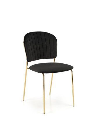 Стул K-499 Velvet Halmar Черный фотография