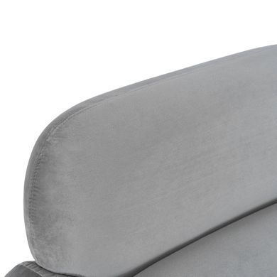 Крісло MEBEL ELITE TOGO Velvet Сірий фотографія