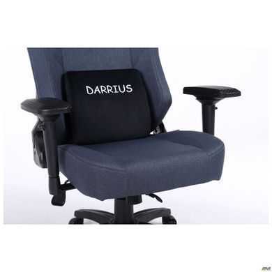 Комп'ютерне крісло VR Racer Textile Darrius Чорний фотографія