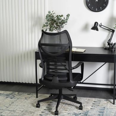 Стул офисный вращающийся MEBEL ELITE ACTON Черный фотография