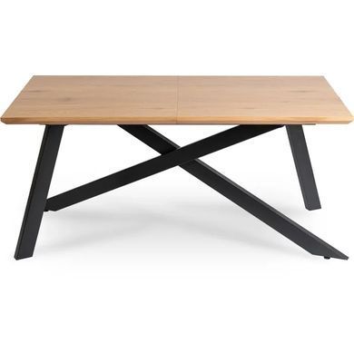 Стіл розкладний MEBEL ELITE HAMILTON 160(200)х90 Золотий дуб фотографія