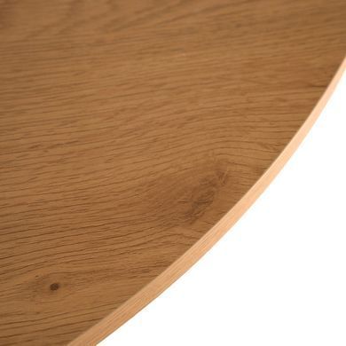 Стіл MEBEL ELITE LAUREN 60X60 Дуб золотий / білий фотографія