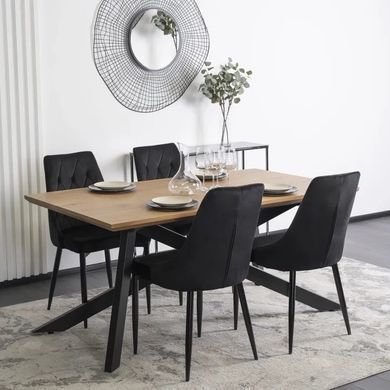 Стіл розкладний MEBEL ELITE HAMILTON 160(200)х90 Золотий дуб фотографія