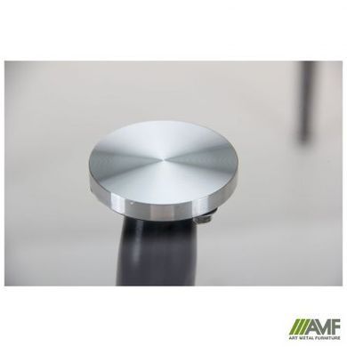 Стіл обідній Умберто AMF 120X70 Чорний /Скло Прозоре фотографія