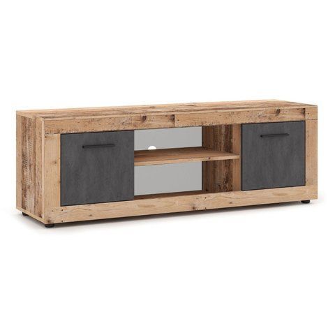 ТВ Тумба MEBEL ELITE BLAGO 140 Необроблений дуб фотографія