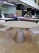 Стіл розкладний TML-651 VETRO 105x105 Капучино