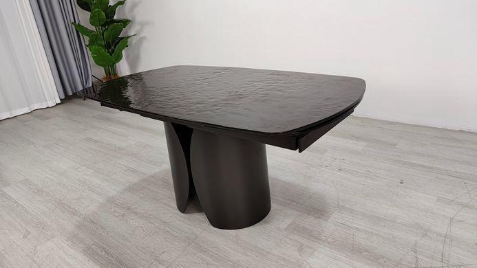 Стол раскладной EDGAR Intarsio 160(240)*90 бронзовый/коричневый фотография