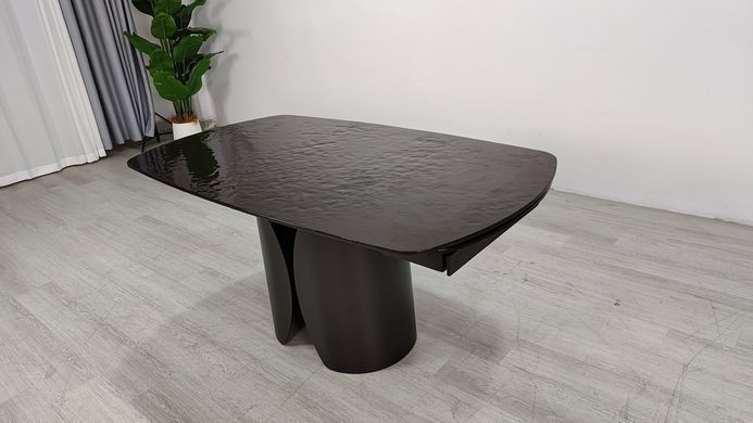 Стол раскладной EDGAR Intarsio 160(240)*90 бронзовый/коричневый фотография