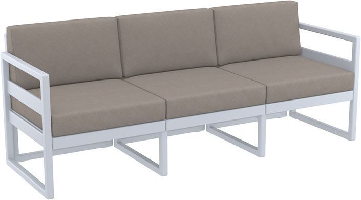 Комплект меблів для тераси Siesta Onto Mykonos Lounge Set XL Gray Сірий