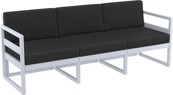 Комплект меблів для тераси Siesta Onto Mykonos Lounge Set XL Gray Сірий