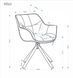 Кресло поворотное K-610 Halmar бежевый